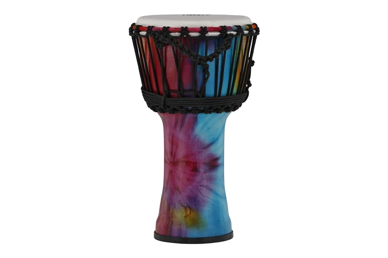 GEWA Liberty Djembé Rope Tuned - Diameter: 8" (20.3 cm), Height: 16.5" (41.2 cm) - Number of Rope Runners: 20 - Pattern: Batik