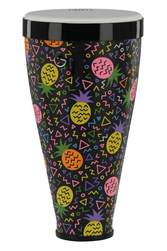 GEWA Liberty Timbau Stackable Drums - Diameter: 9" (22.8 cm), Height: 18" (45 cm) - Pattern: Pineapple