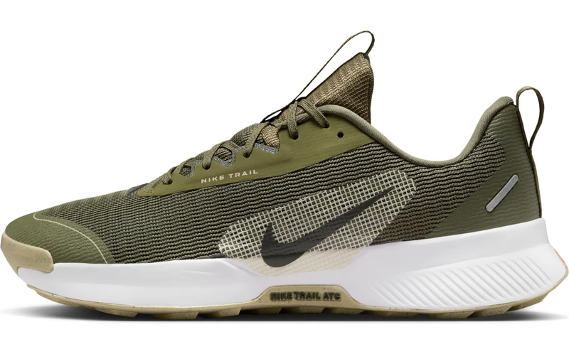 NIKE Men's Juniper Trail 3 Sneaker, Medium Olive Sequoia Desert Khaki White, 9 UK