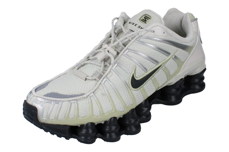 NIKE FV0939-002 Shox TL Women Light Bone/Off Noir-Olive Aura UK 7.5