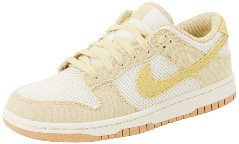 NIKE HJ5864-700 W Dunk Low NN SE Women Team Gold/Soft Yellow-Pale Ivory UK 8