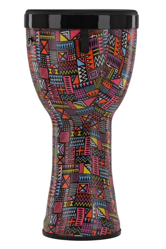 GEWA Liberty Djembé Nestable - Diameter: 12" (30.5 cm), Height: 23.5" (59 cm) - Pattern: Abstract