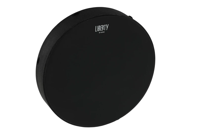 GEWA Liberty Frame Drums Bahia - Diameter: 18" (46 cm), Height: 4" (9.5 cm) - With Beater - Black