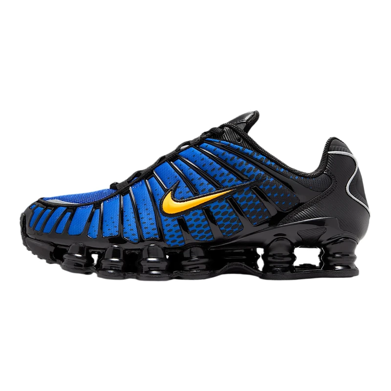 NIKE IB7670-001 Shox TL Men Black/Varsity Maize-Metallic Silver UK 4.5