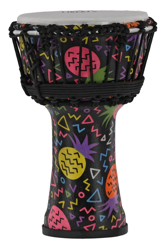GEWA Liberty Djembé Rope Tuned - Diameter: 7" (17.8 cm), Height: 12.5" (31.5 cm) - Number of Rope Runners: 14 - Pattner: Pineapple