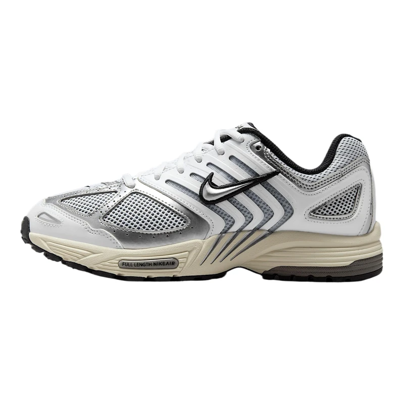 NIKE Women's W AIR Pegasus 2005 Sneaker, White Metallic Silver Coconut Milk Black, 4 UK