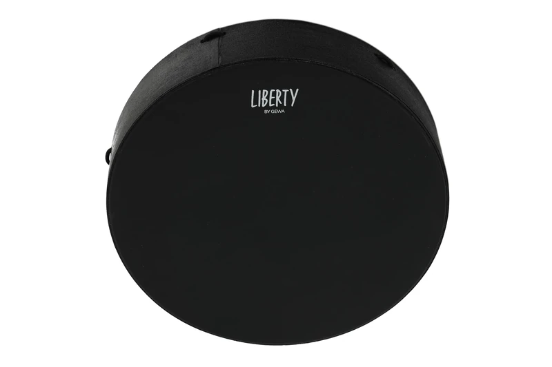 GEWA Liberty Frame Drums Bahia - Diameter: 14" (35 cm), Height: 4" (9.5 cm) - With Beater - Black