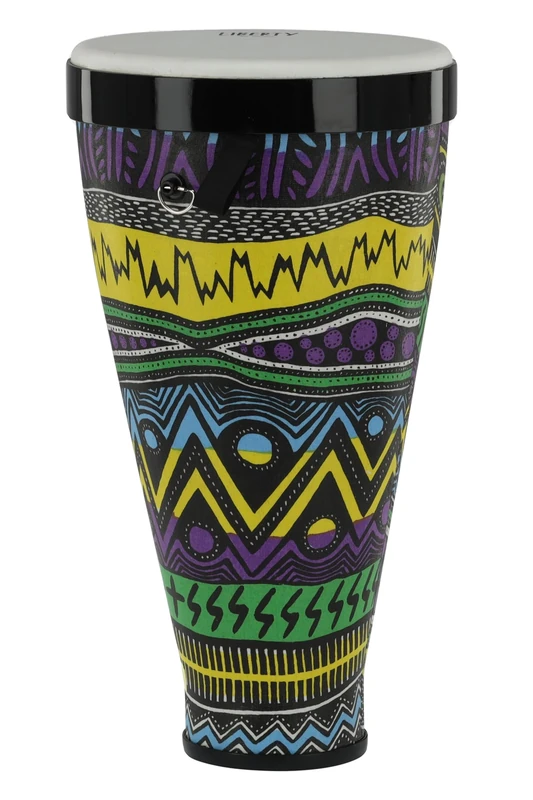 GEWA Liberty Timbau Stackable Drums - Diameter: 9" (22.8 cm), Height: 18" (45 cm) - Pattern: Sarong