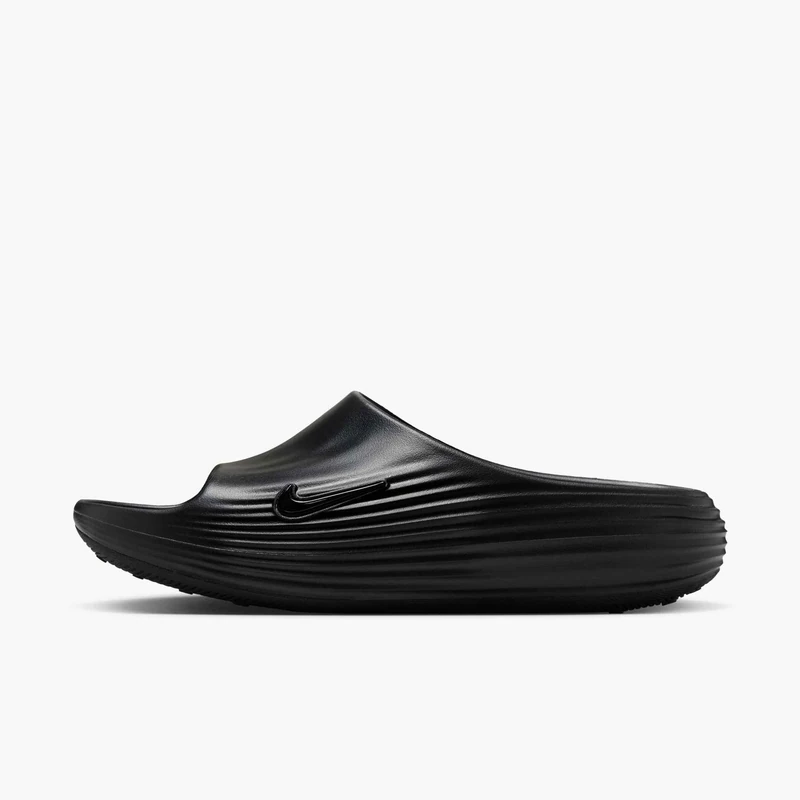 NIKE HV4479-001 REACTX REJUVEN8 Slide Men Black/Black-Black UK 9