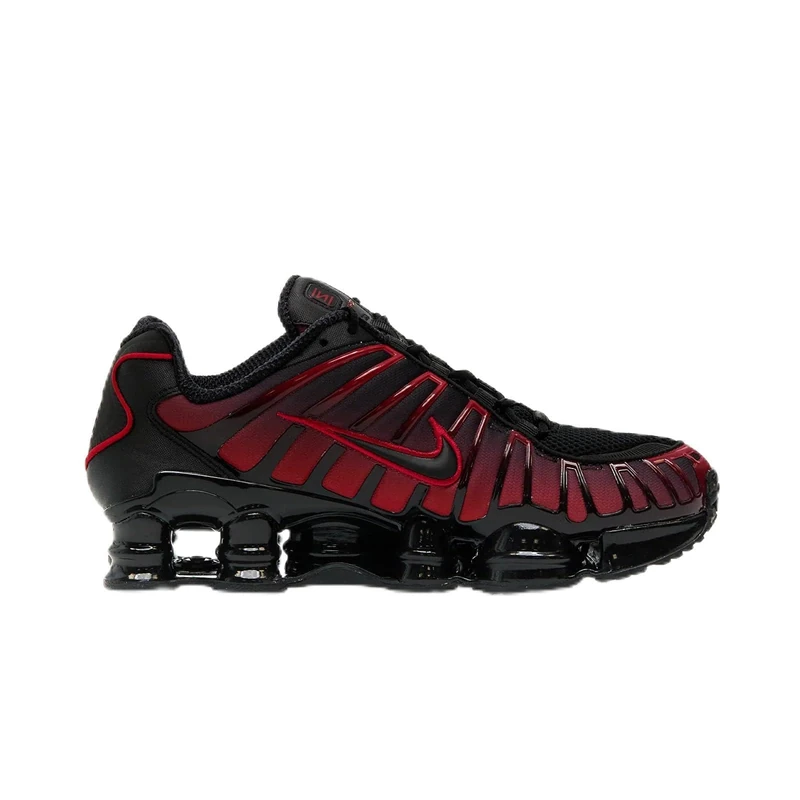 NIKE IF6202-001 Shox TL Men Black/Black-University RED UK 7