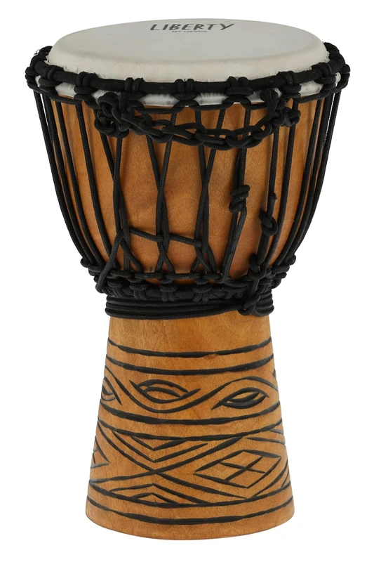 GEWA Liberty Djembé Urban Series - Diameter: 7" (17 cm), Height: 12" (30.5 cm) - Number of Rope Runners: 16