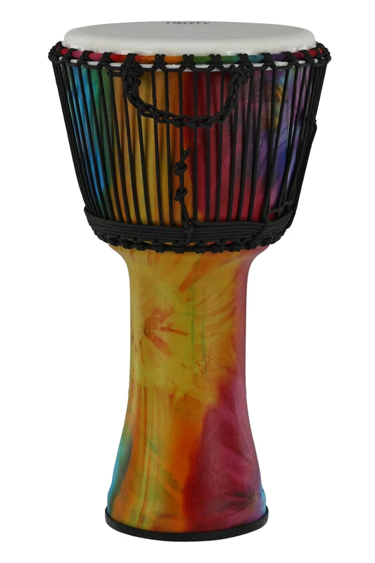 GEWA Liberty Djembé Rope Tuned - Diameter: 12" (30.5 cm), Height: 23.5" (59 cm) - Number of Rope Runners: 30 - Pattern: Batik