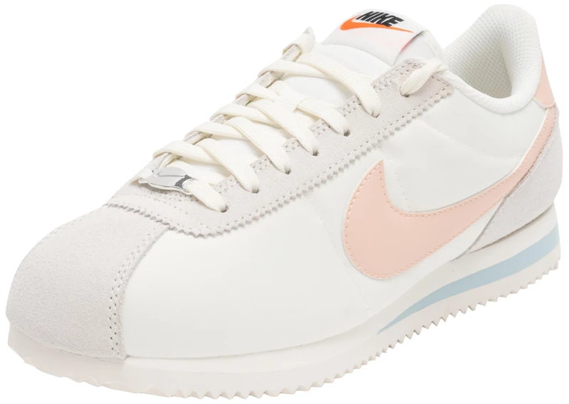 NIKE Women's W Cortez Sneaker, Sail Arctic Orange Ocean Bliss, 4 UK - Image 1