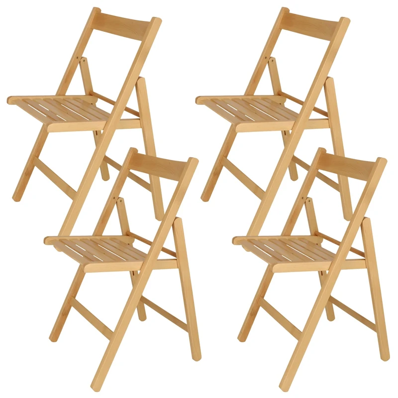 ARANAZ S.L. MANUFACTURAS DE LA MADERA Folding Chair, Beech Wood, Oil, 43x47x79