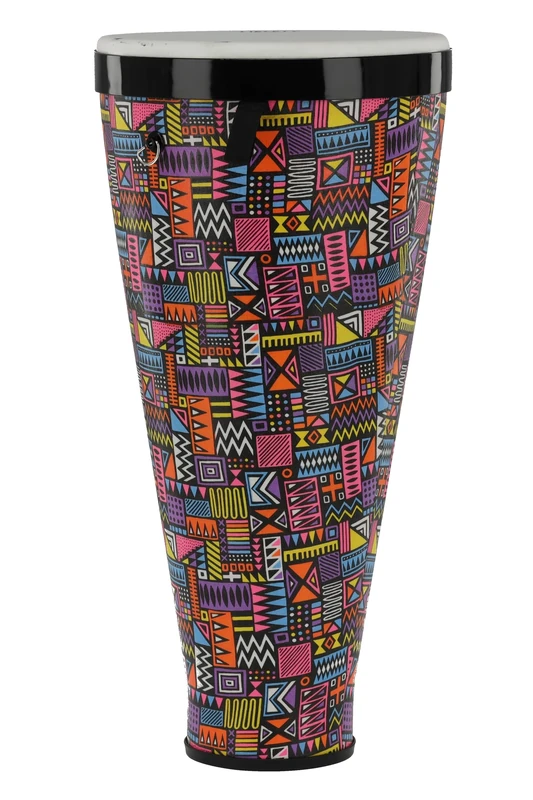 GEWA Liberty Timbau Stackable Drums - Diameter: 12" (30.5 cm), Height 23.5" (60 cm) - Pattern: Abstract