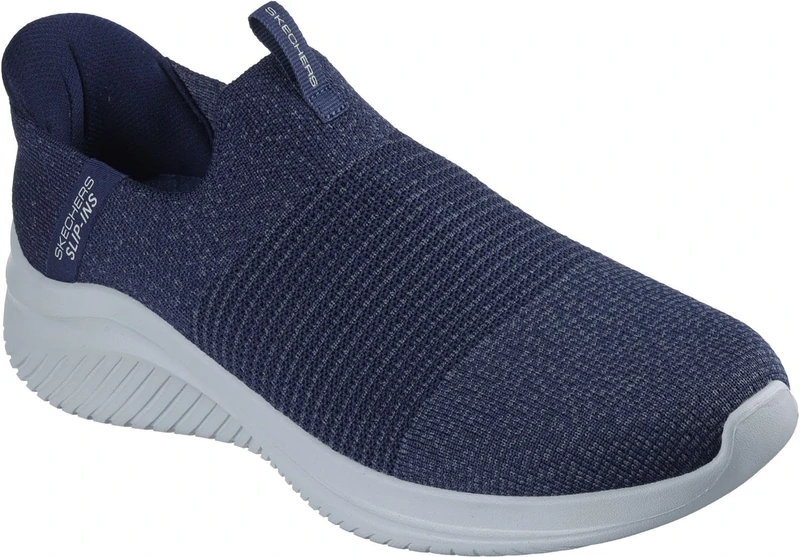 Skechers Men's Hands-Free Slip-ins Ultra Flex 3.0-NEZZO Sneaker, Navy, 7.5 UK