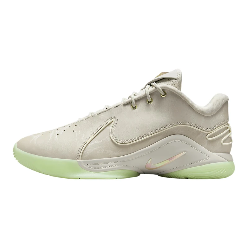 NIKE FZ1094-002 Lebron XXII Men Light Bone/Soft Pearl-Vapor Green UK 9.5