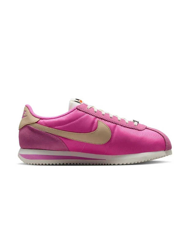 NIKE Women's W Cortez Sneaker, Playful Pink Sanddrift Sail, 9 UK