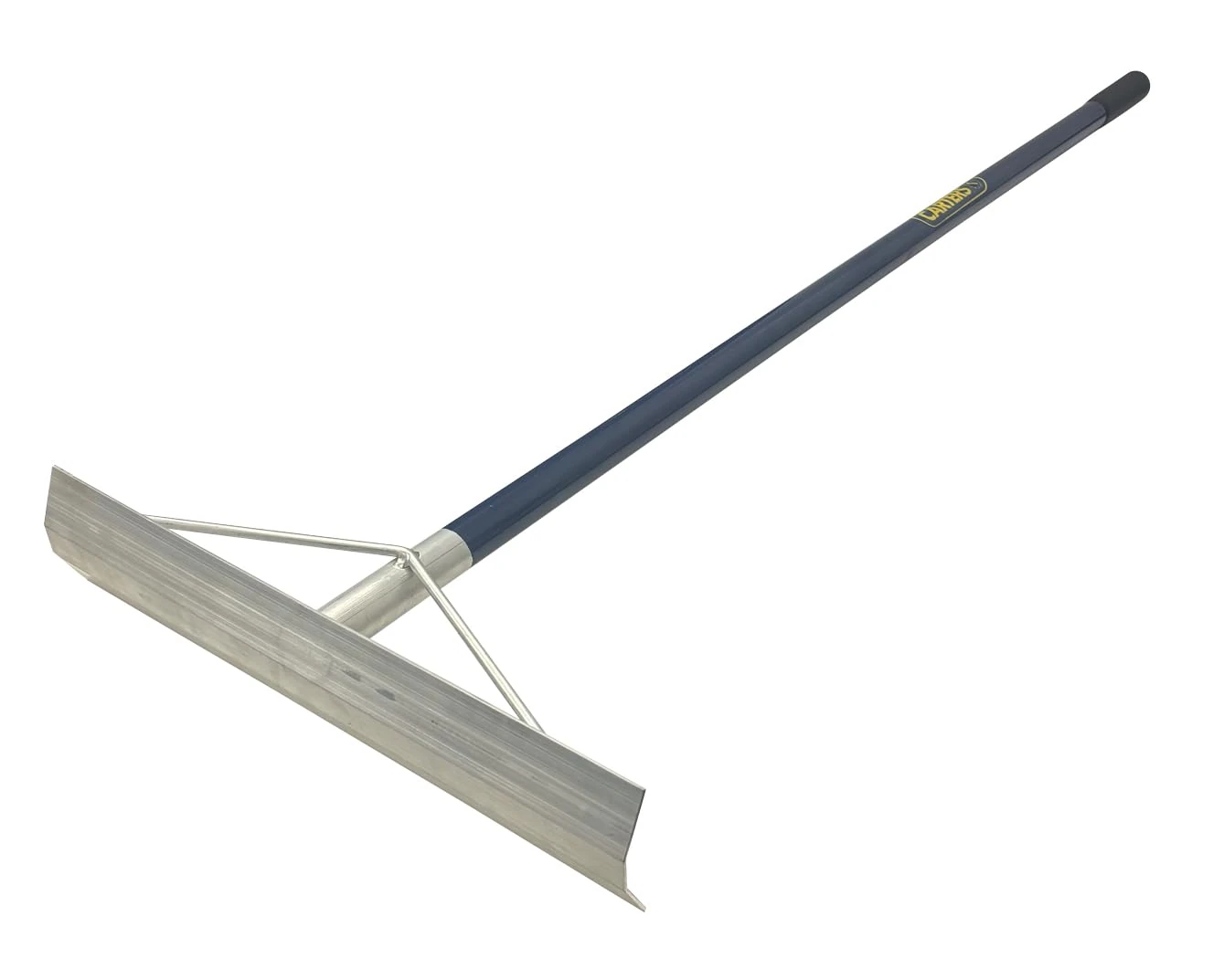 Richard Carter Aluminium Concrete Rake Placer 19.75" x 5" with welded 59" Long Aluminium Handle (2)