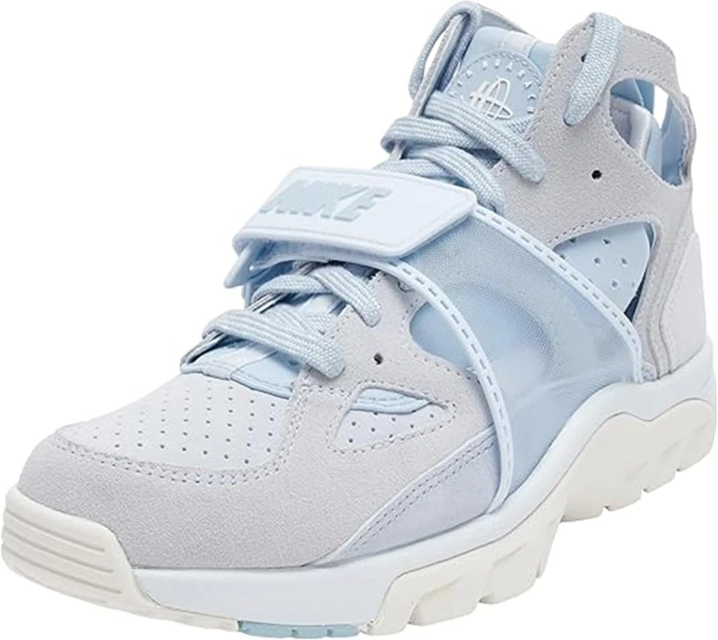 NIKE IB7678-400 AIR Trainer Huarache Men Blue Tint/LT Armory Blue-Summit White UK 10.5