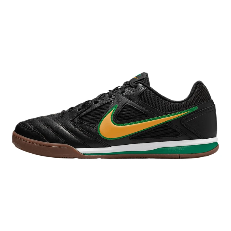 NIKE IB8509-001 GATO Men Black/Varsity Maize-White-Gum Dark Brown UK 8