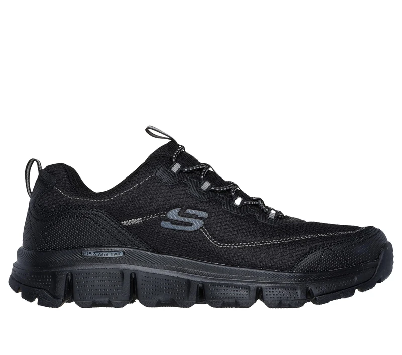 Skechers Men's Summits At Triple Bridges Trainers, Black Textile/Synthetic/Trim, 7.5 UK