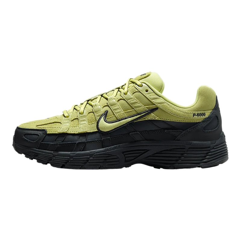 NIKE Men's P-6000 PRM Sneaker, Limelight Limelight Dk Smoke Grey, 6 UK