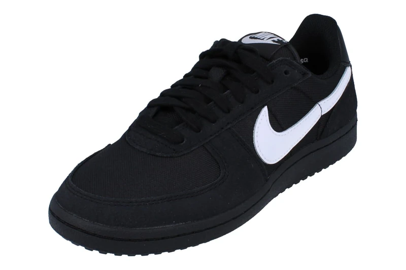NIKE Men's Field General Sneaker, Black, White, Black, 6 UK