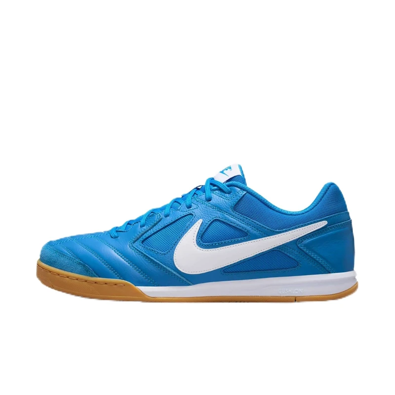 NIKE Mens Gato Sneaker, Photo Blue White Gum Yellow, 7 UK