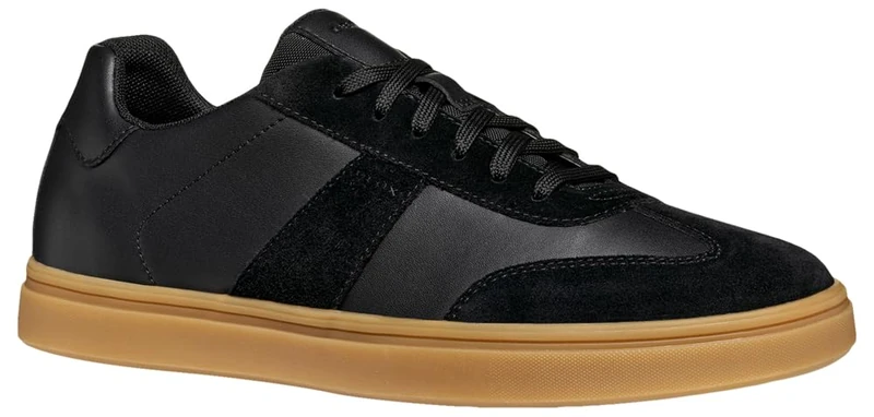 Geox Men's U BALTMOORE Trainers, Black, 39 EU, Black, 6 UK
