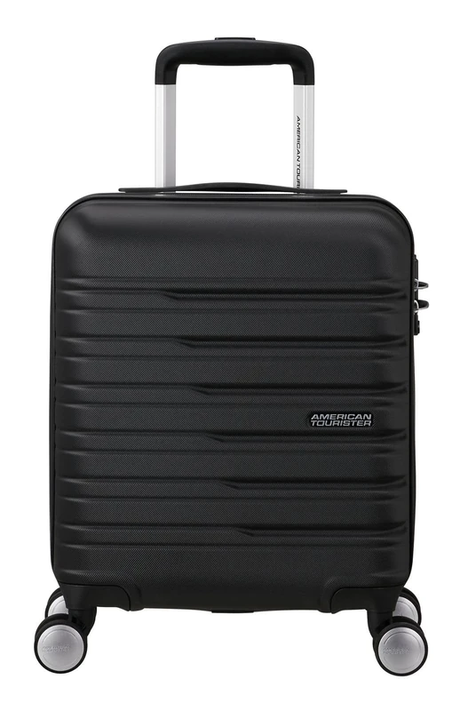 American Tourister Flashline - Spinner S, Hand Luggage, 45 cm, 23L, Black (Shadow Black)