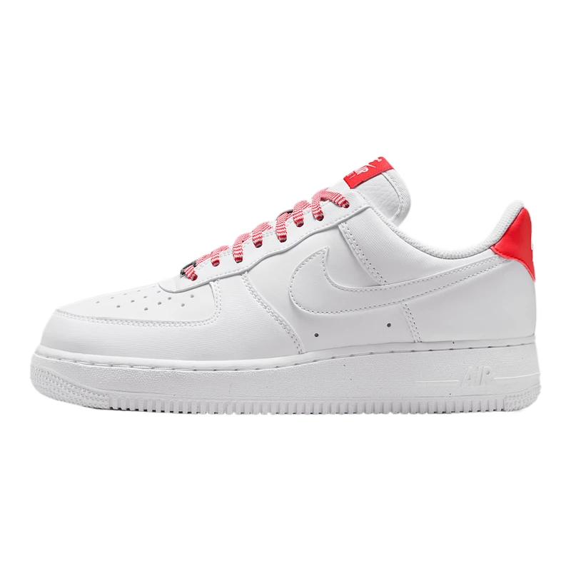 NIKE IB7167-103 W AIR Force 1 '07 Next Nature Women White/LT Crimson-Pink Foam UK 7