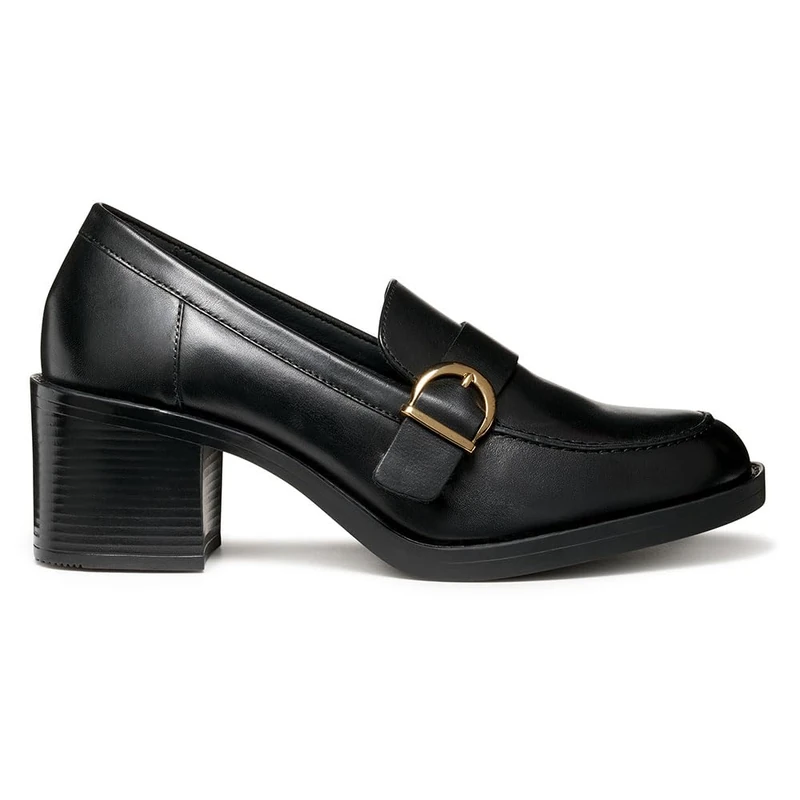 Geox Women's D SERILDA 60 Pump, Black, 39 EU, Black, 6 UK