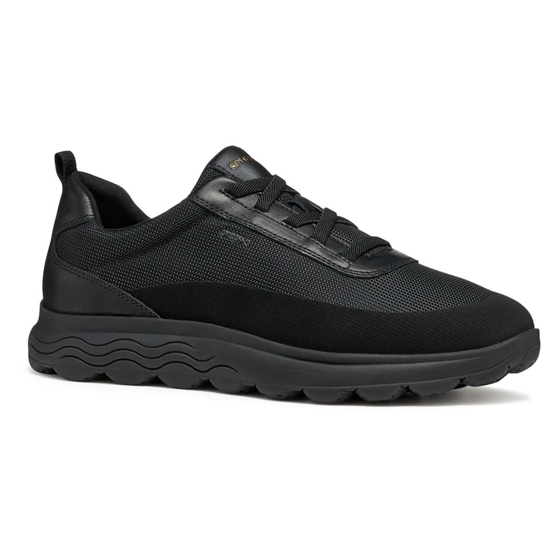 Geox Men's U Spherica Basketball, Black, 11 UK