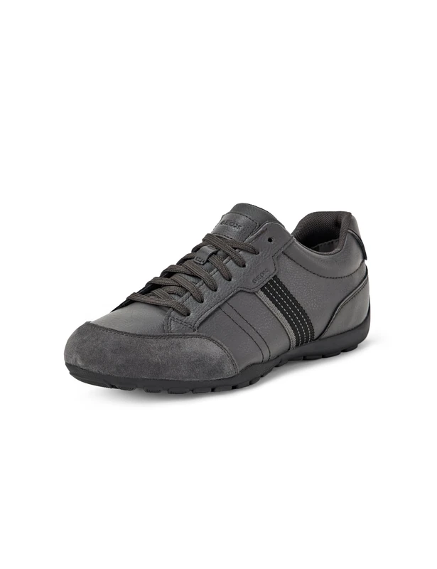 Geox Men's U Ravex Trainers, Grey, 39 EU, Gray, 6 UK
