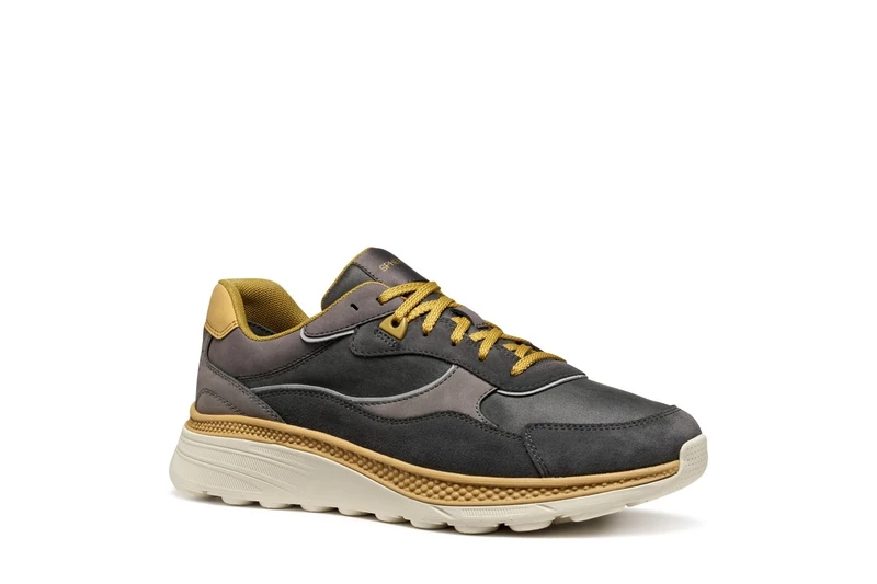 Geox Men's U SPHERICA ACTIF X1 Trainers, Grey, 39 EU