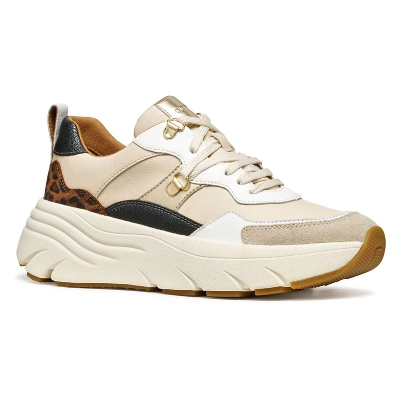 Geox Women's DDIAMANTA Sneaker, 3 UK