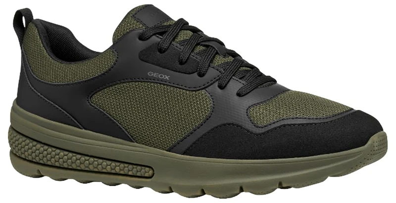 Geox Men's U Activart Trainers, Brown, 9 UK