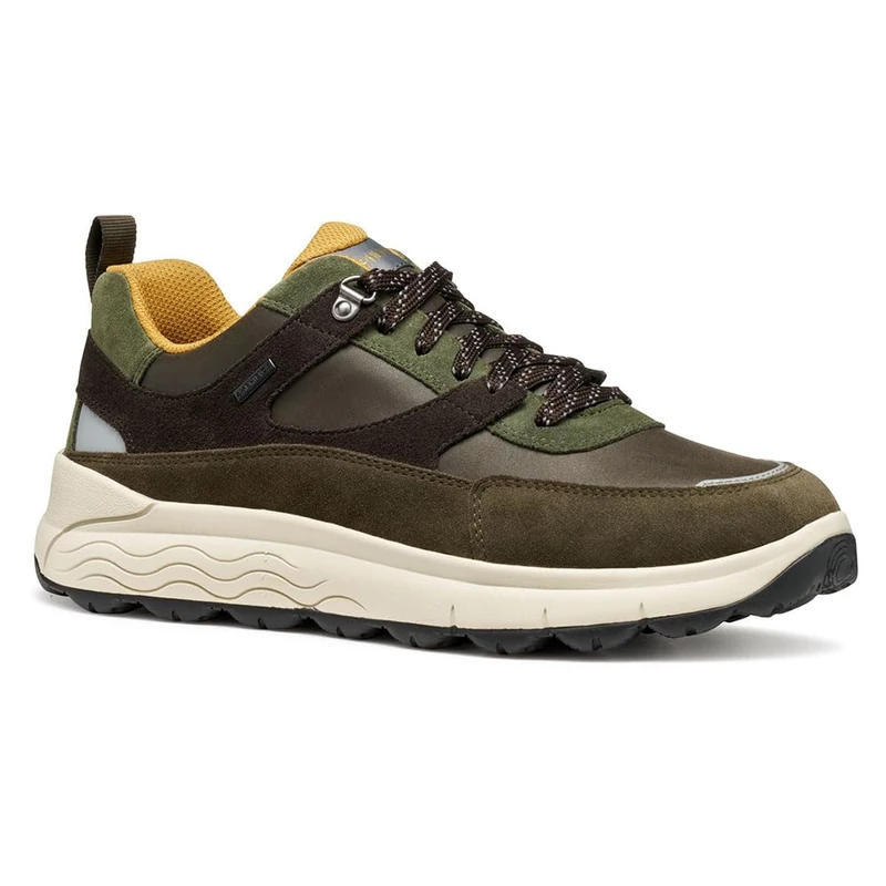 Geox Men's U SPHERICA 4X4 B ABX Trainers, Brown, 45 EU