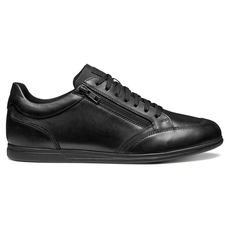 Geox Men U Renan Sneaker, Black, 10.5 UK