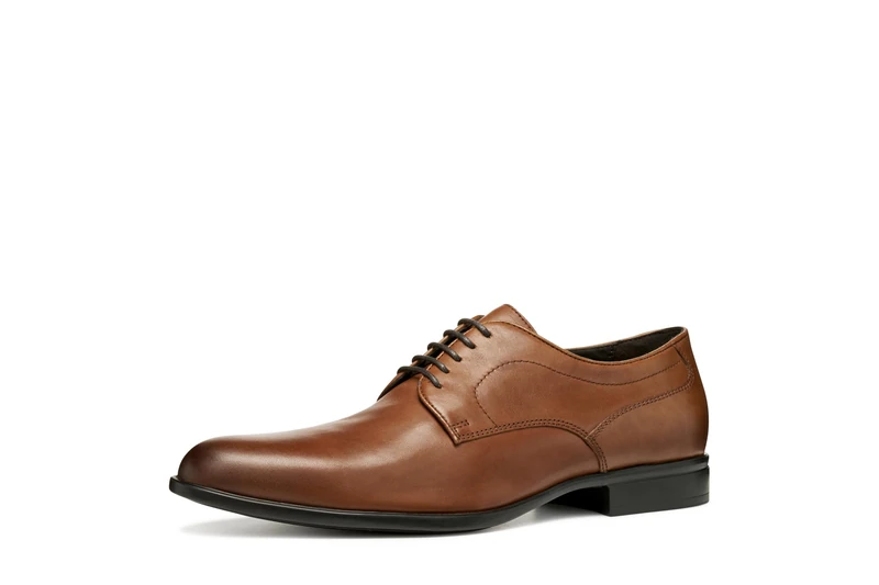 Geox Men's U Iacopo Oxford, Brown, 10 UK
