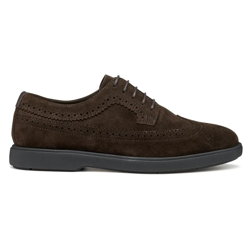 Geox Men U Spherica Ec17 Oxford, Brown, 9 UK