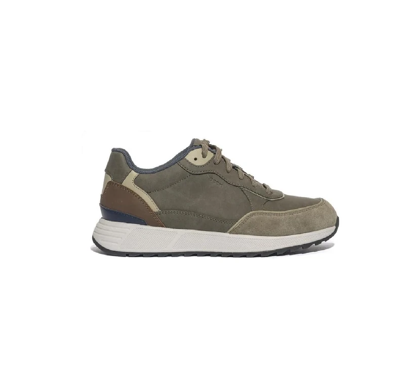 Geox Men U Molveno Sneaker, Gray, 10.5 UK