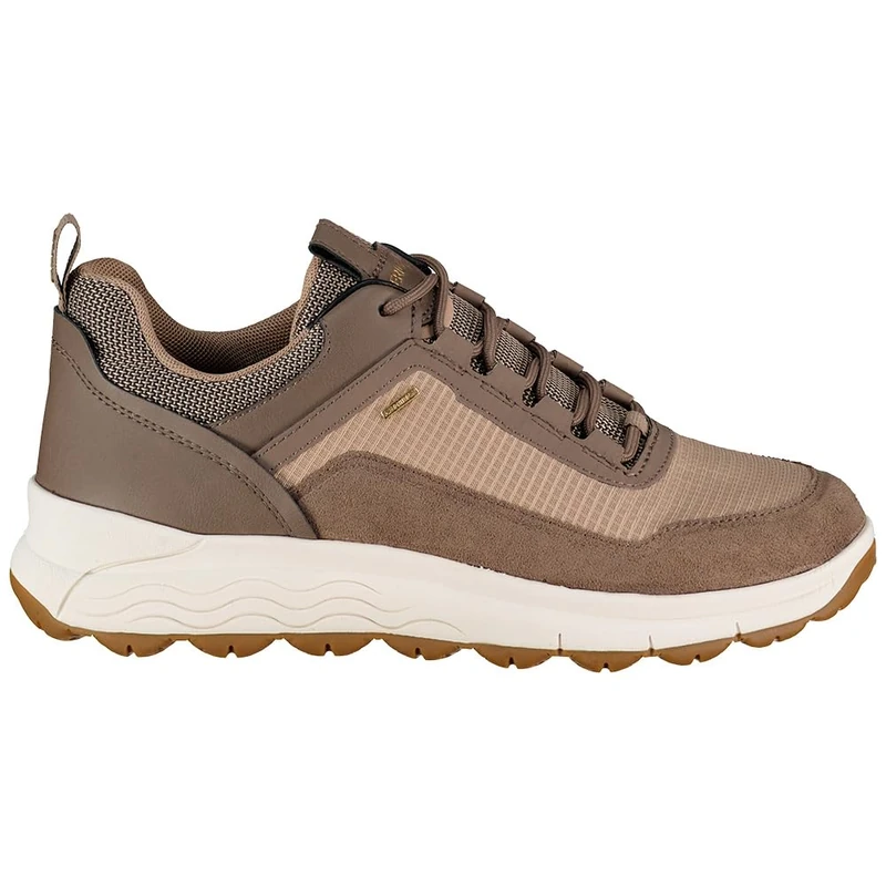 Geox Women's D Spherica 4x4 B ABX Trainers, Beige, 7.5 UK