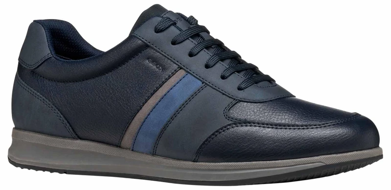 Geox Men's U Avery Trainers, Blue, 46 EU, Blue, 11 UK