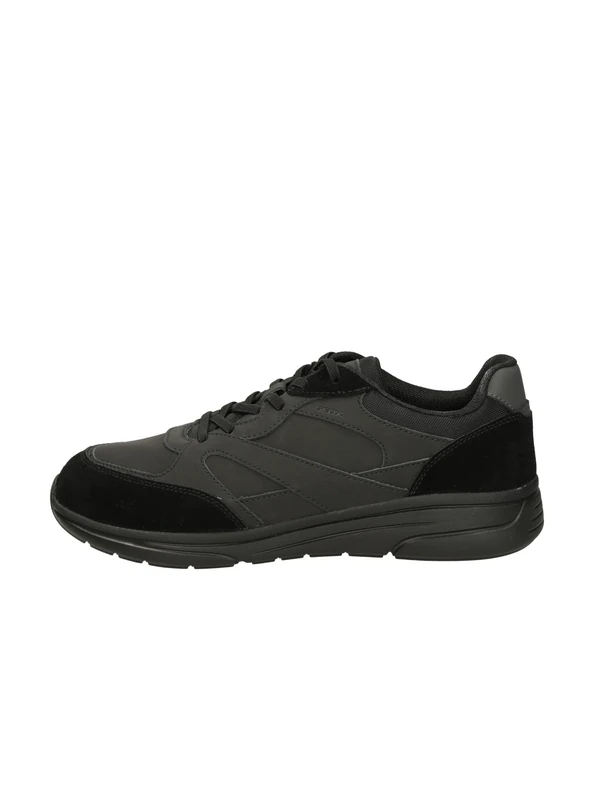 Geox Men's U Klaiver Trainers, Black, 8 UK