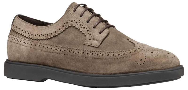 Geox Men U Spherica Ec17 Oxford, Beige, 9 UK