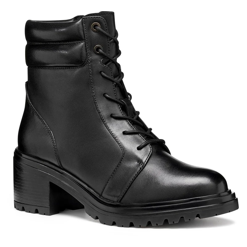 Geox Women's D Damiana Ankle Boots - Black, 5.5 UK