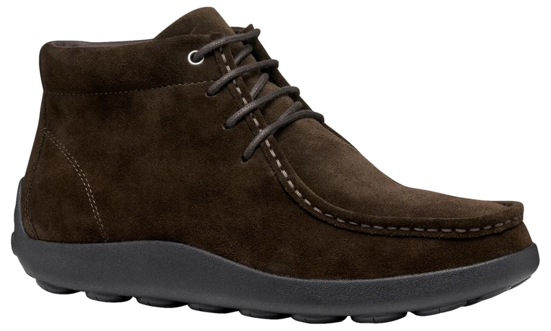 Geox Men's U Spherica EC14 Moccasin, Brown, 40 EU, Brown, 6.5 UK