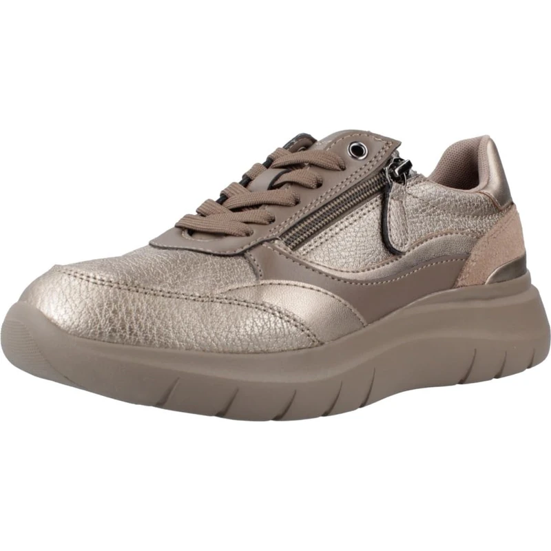 Geox Woman D Plummery Sneakers Taupe/Sand 35 EU